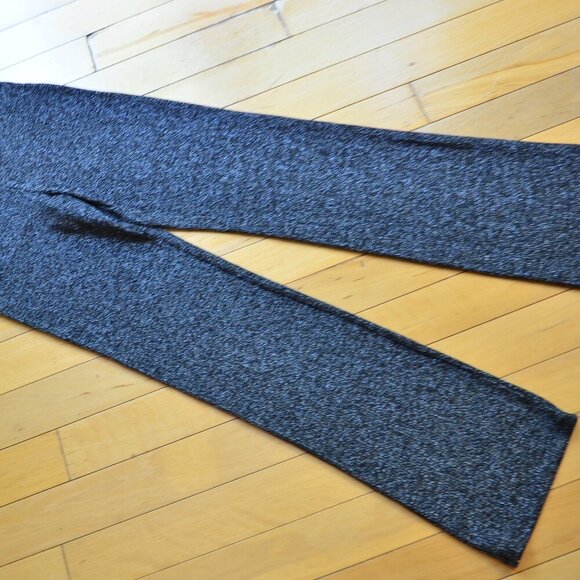 Reformation Women's Black Metallic Wide Leg Trousers Pants Size S - Picture 3 of 8